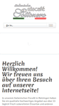 Mobile Screenshot of eiscafe-sottozero.de